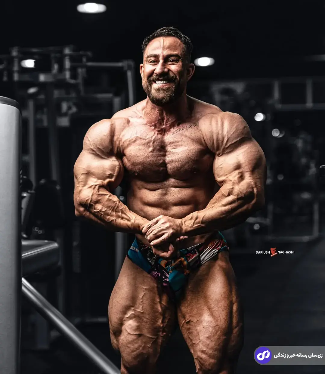 سامان الفتی؛ بدنساز کرمانشاهی و معروف به «سوپر ژنتیک فیزیک کلاسیک» که چندین بار مدال طلا گرفت و هدفش حضور در مسابقات مسترالمپیاست سامان الفتی