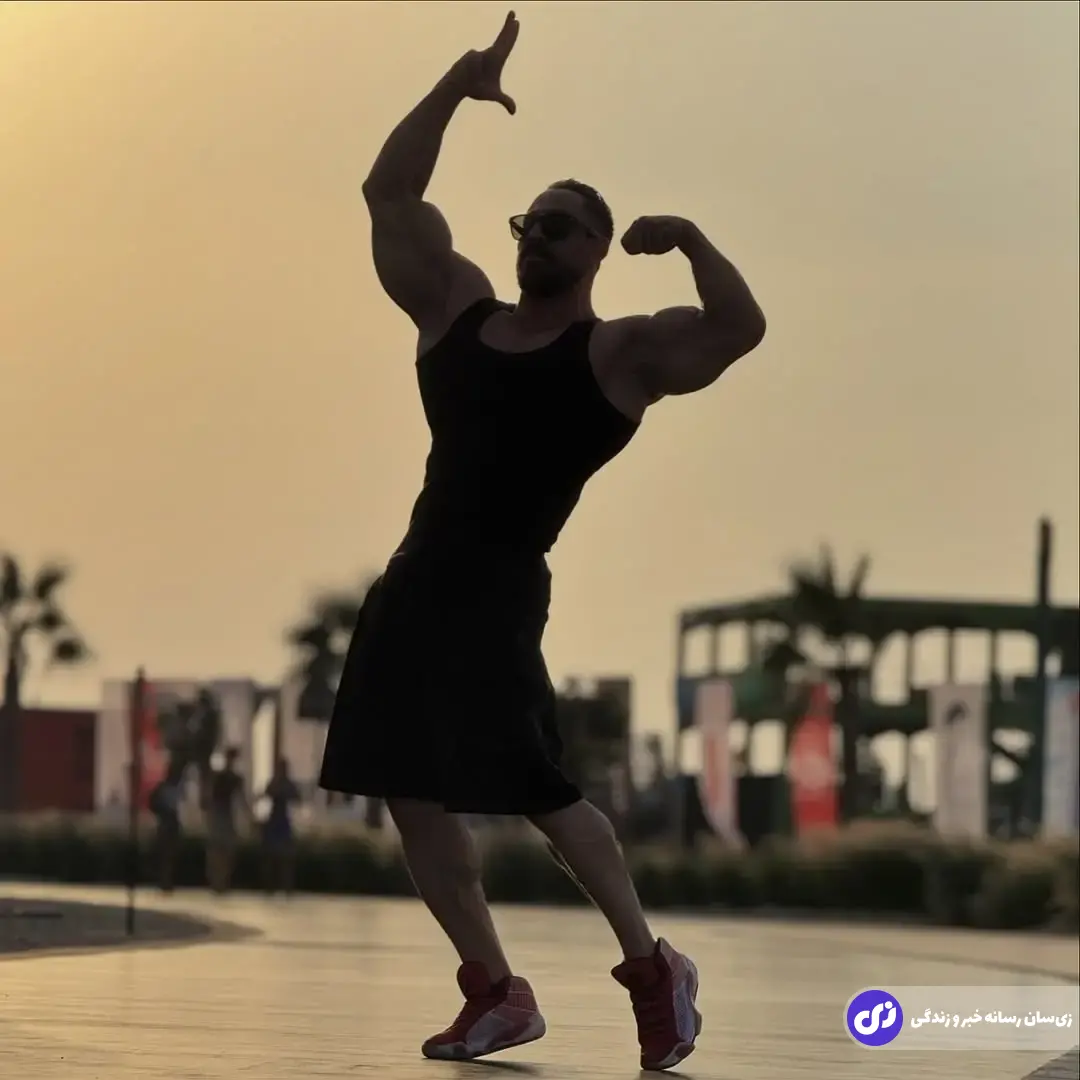 سامان الفتی؛ بدنساز کرمانشاهی و معروف به «سوپر ژنتیک فیزیک کلاسیک» که چندین بار مدال طلا گرفت و هدفش حضور در مسابقات مسترالمپیاست سامان الفتی