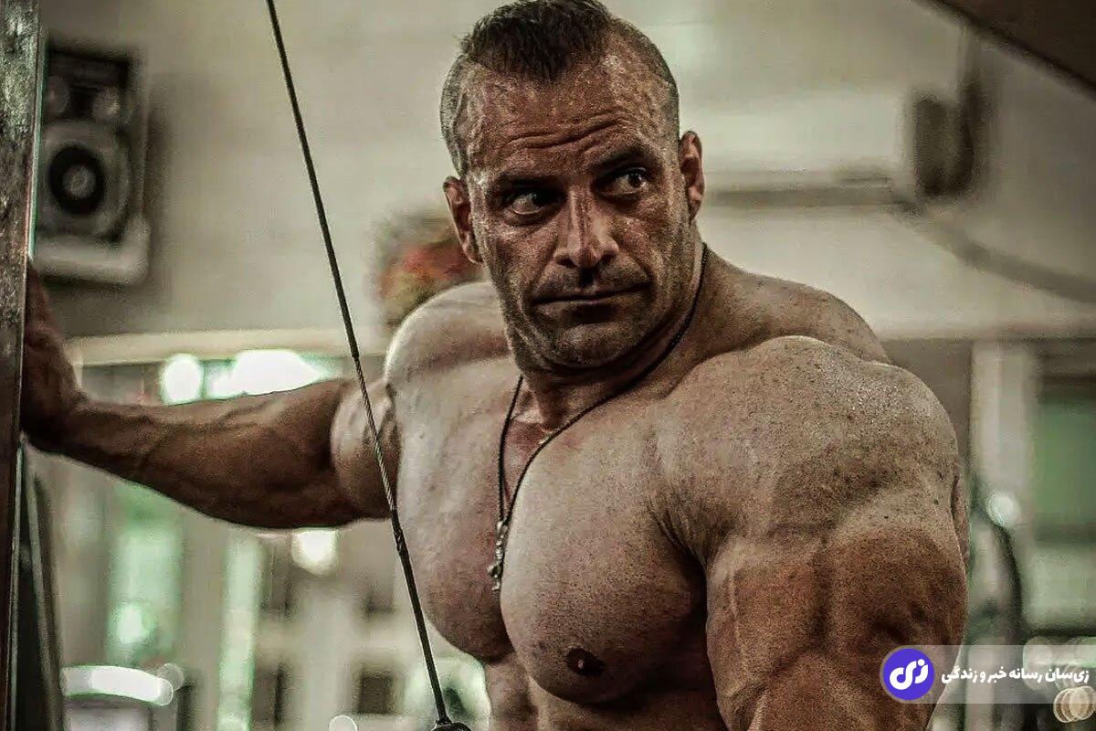 میثم کشوری؛ بدنساز لرستانی و رقیب هادی چوپان مشهور به «تانک ایرانی» که به جای مسترالمپیا در نوبت پیوند کلیه است!