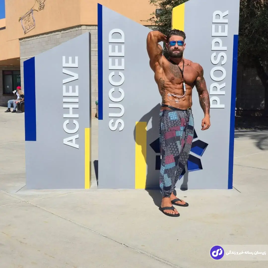 مکس اَمزدن؛ بدنسازی که با تجهیزات دیالیز و نارسایی کلیوی روی استیج رفت و در دسته فیزیک کلاسیک فیگور گرفت مکس اَمزدن