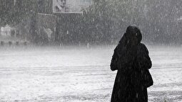 (ویدئو) صحنه بسیار زیبا از بارش سنگین باران در عمان