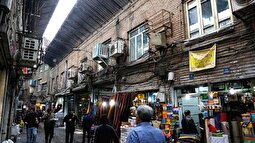 یازده ساختمان بحرانی در قلب بازار تهران