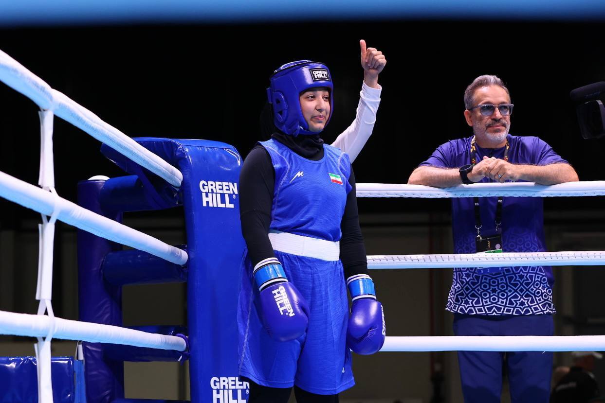 (تصاویر) اولین مدال تاریخ بوکس بانوان ایران؛ فاطمه رستگارپور کیست؟