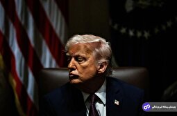 (ویدئو) رقص ترامپ در جمع نیروهای نظامی آمریکایی مستقر در ژاپن!