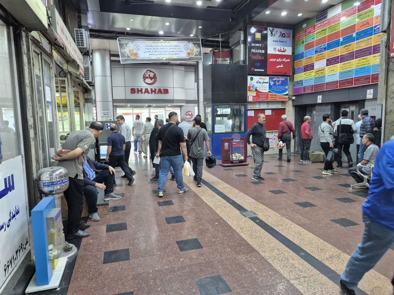 پاساژ‌های شانزلیزه و آلومینیوم پلمب شد