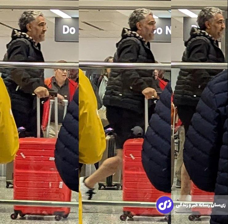 (تصاویر) پژمان جمشیدی از ترکیه به کانادا رفت (تصاویر) پژمان جمشیدی از ترکیه به کانادا رفت