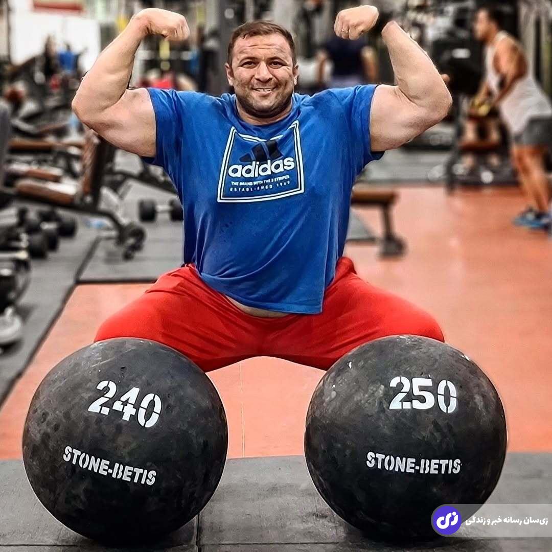 پیمان ماهری‌پور؛ تایتان اردبیلی، قوی‌ترین مرد ایران و داور مسابقه مردان آهنین که وزنه ۴۸۵ کیلو را از زمین بلند کرد!