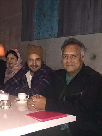 (تصاویر) مهرداد صدیقیان عزادار شد