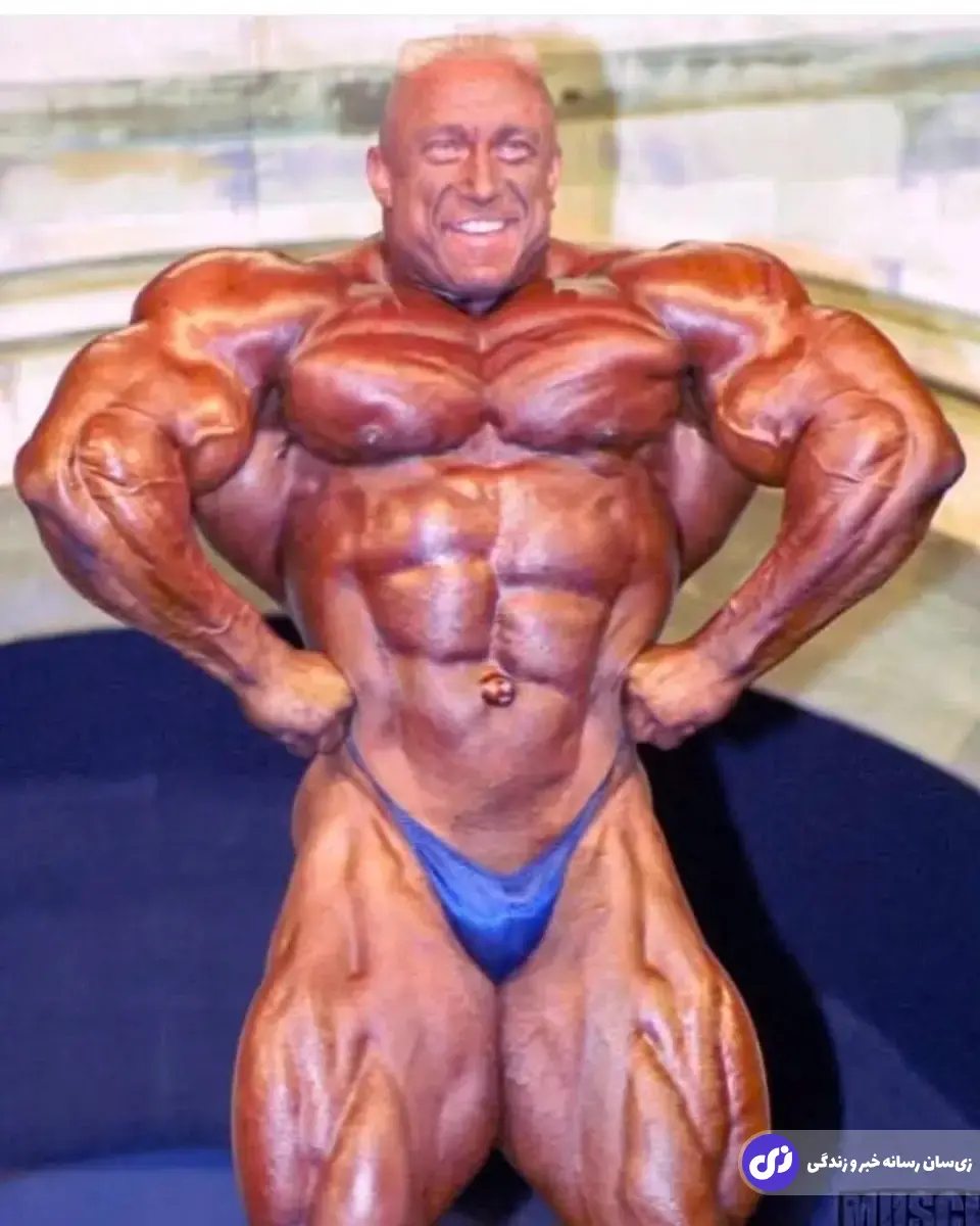 مارکوس رول؛ هیولای آلمانی مسترالمپیا با وزن مسابقهای ۱۳۰ کیلوگرم که در سال ۲۰۰۲ عظیمترین فیزیک تاریخ بدنسازی را به نمایش گذاشت مارکوس رول