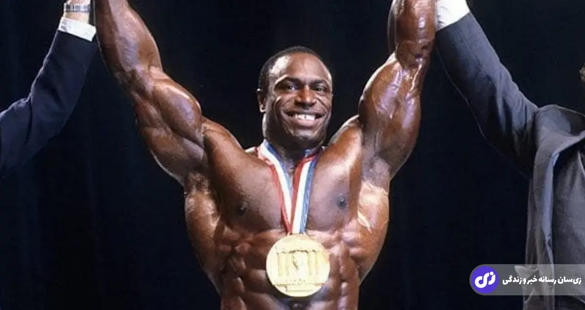 لی هینی؛ بدنساز آمریکایی معروف به «آقای مسترالمپیا» که هشت بار پیاپی قهرمان مسترالمپیا شد و بنیانگذار عصر تناسب هنری در بدنسازی بود لی هینی