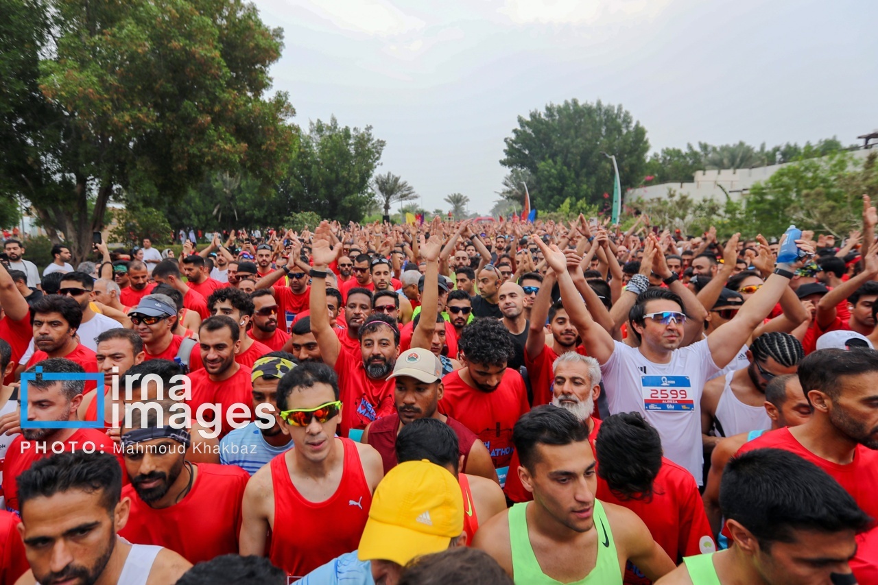 تصاویر | مسابقه بزرگ دوی ماراتن کیش؛ چرا این مسابقه جنجالی شد؟