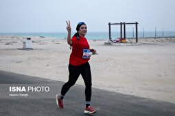 (ویدئو) صحنه‌ای از ماراتن کیش که همه را منقلب کرد