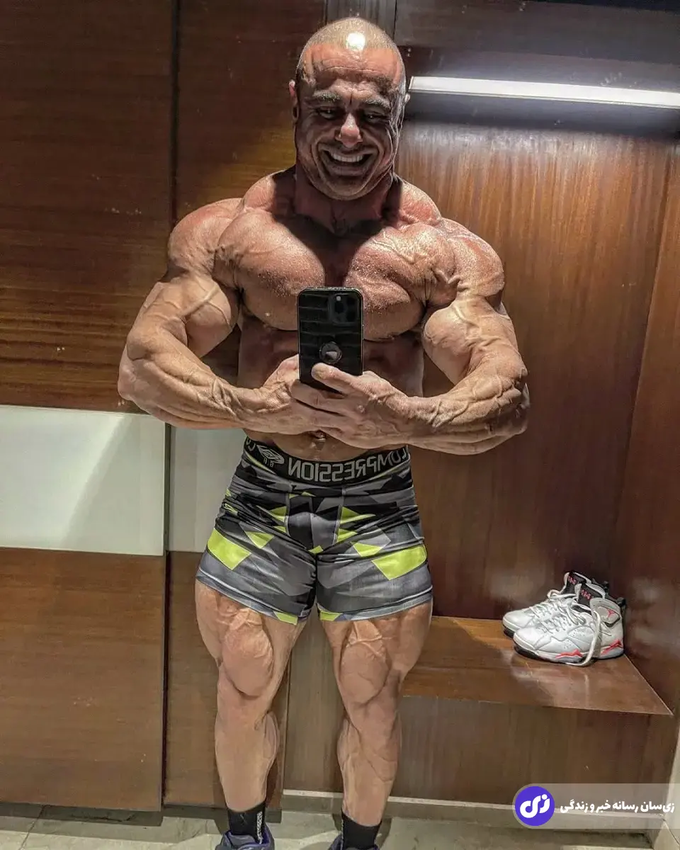 جعفر غفارنژاد؛ بدنساز بابلسری معروف به «پادشاه ۲۱۲ پوند ایران» که چهار بار جواز حضور در مسترالمپیا را دریافت کرد جعفر غفارنژاد