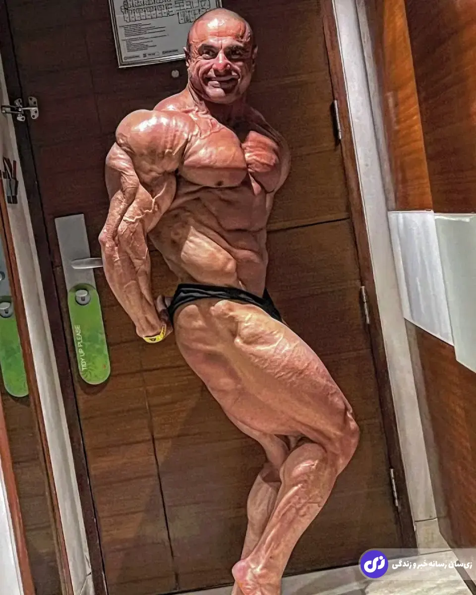 جعفر غفارنژاد؛ بدنساز بابلسری معروف به «پادشاه ۲۱۲ پوند ایران» که چهار بار جواز حضور در مسترالمپیا را دریافت کرد جعفر غفارنژاد