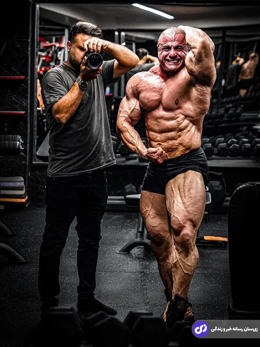 جعفر غفارنژاد؛ بدنساز بابلسری معروف به «پادشاه ۲۱۲ پوند ایران» که چهار بار جواز حضور در مسترالمپیا را دریافت کرد جعفر غفارنژاد