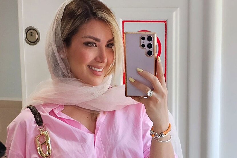 (تصاویر) رونمایی از جواهرات لاکچری مینا مختاری، همسر بهرام رادان