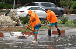 در ۲۴ ساعت اخیر به اندازه دو سال در کیش باران بارید!