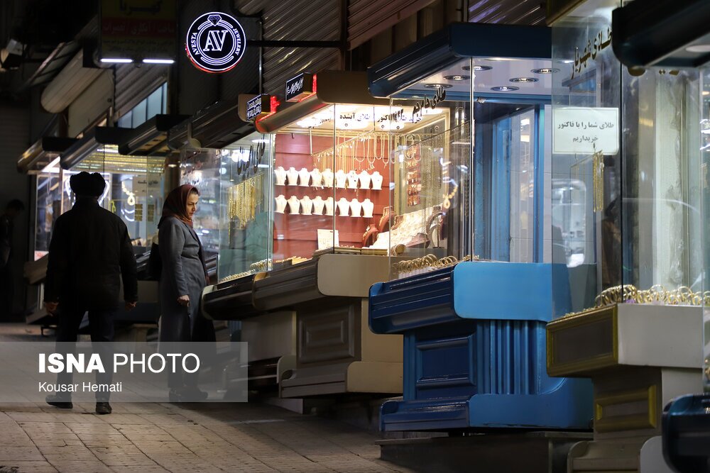 تصاویر خبرساز از بازار زرگر‌های کرمانشاه پس از افزایش قیمت طلا