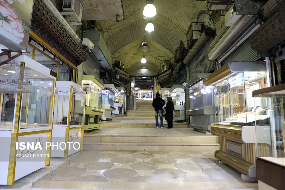 تصاویر خبرساز از بازار زرگر‌های کرمانشاه پس از افزایش قیمت طلا