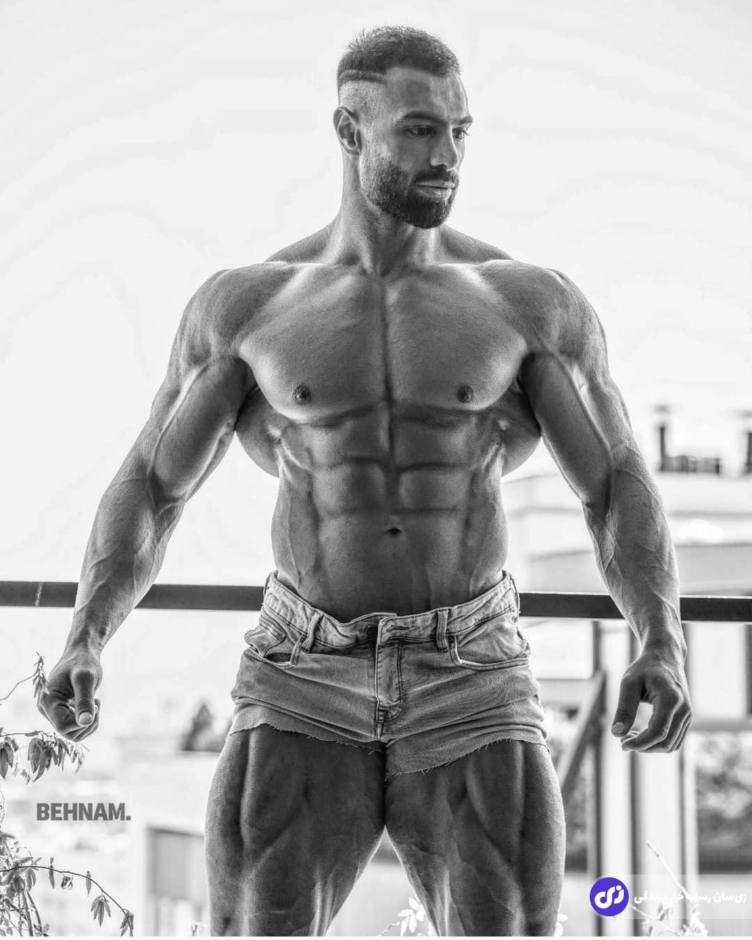 علیرضا قربانی؛ بدنساز بختیاری مشهور به «مانسون» و قهرمان فیزیک کلاسیک که دوست دارد شبیه کریس بامستد در مسترالمپیا بدرخشد