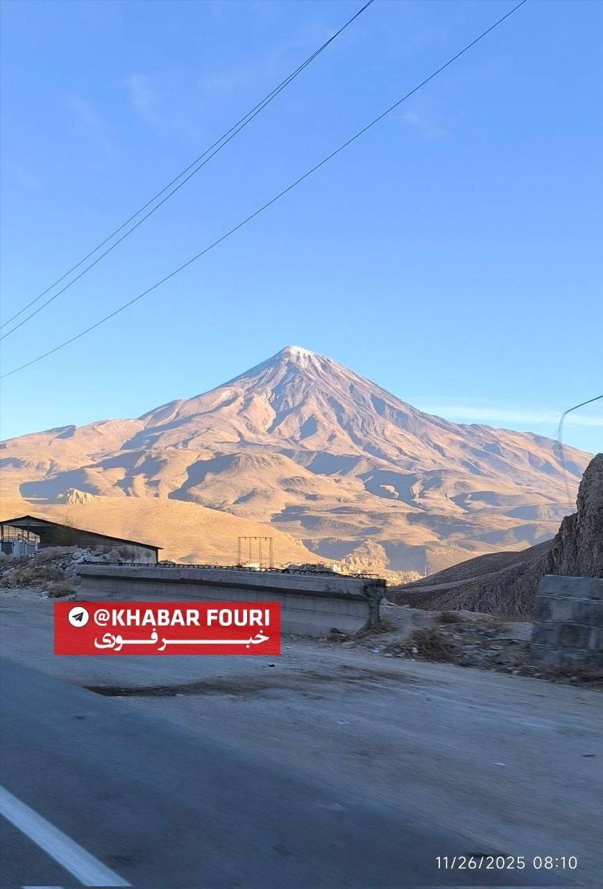 دردناک‌ترین تصویر زمستانی تاریخ از قله دماوند به ثبت رسید