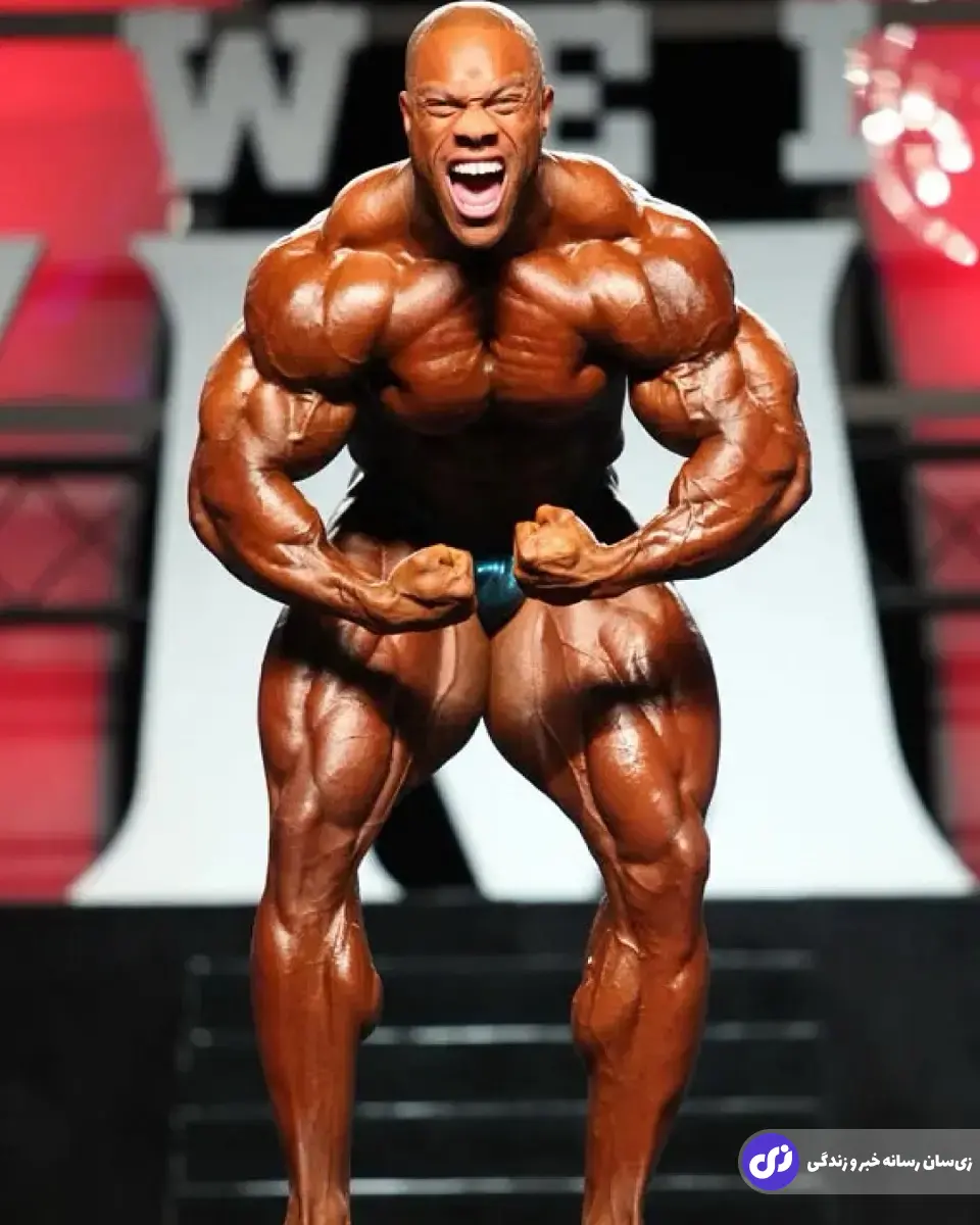 فیل هیث؛ پادشاه عضلات گِرد و مشهور به «سلطان تقارن» با بهترین بازوهای تاریخ بدنسازی که هفت بار پیاپی قهرمان مستر المپیا شد فیل هیث