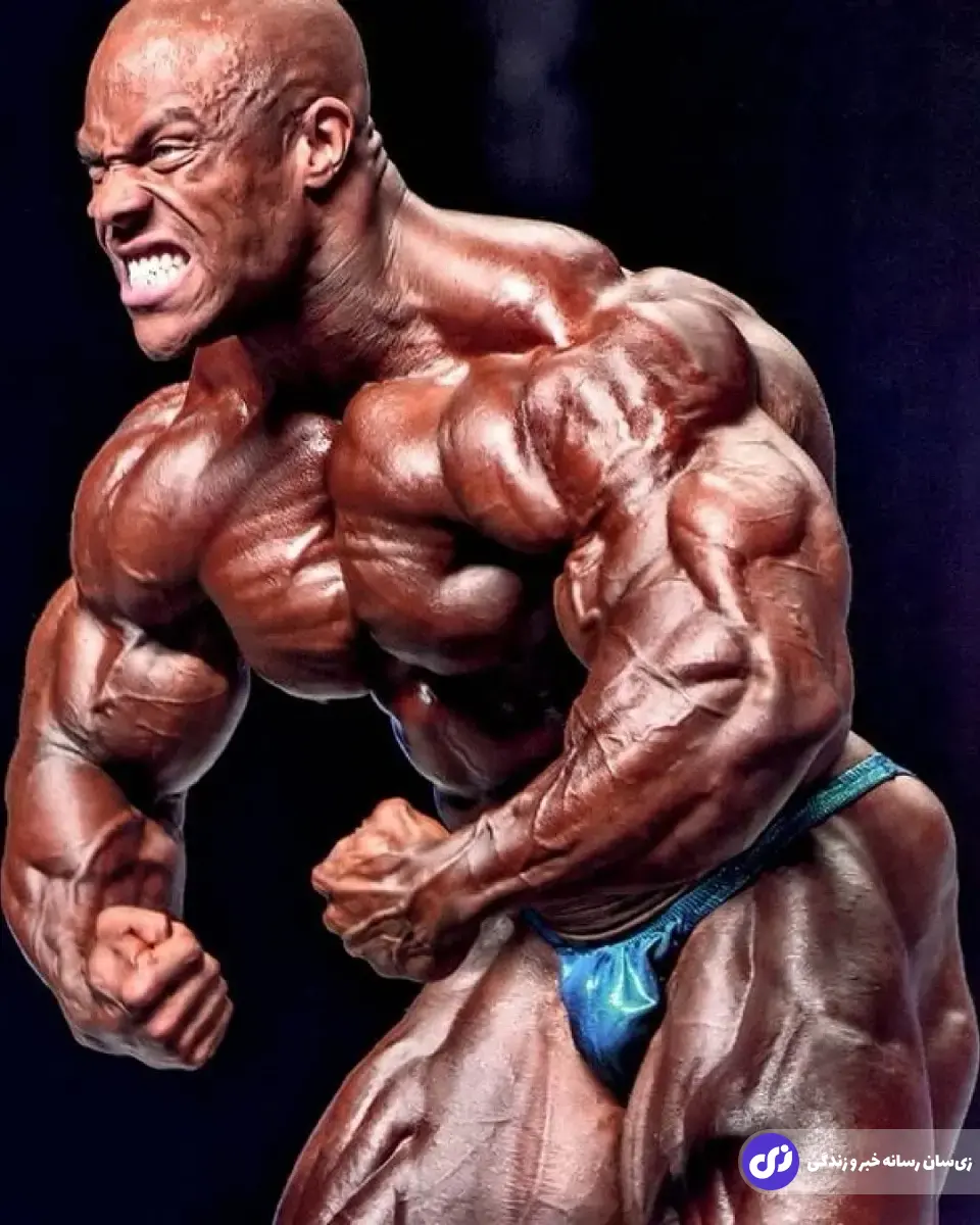 فیل هیث؛ پادشاه عضلات گِرد و مشهور به «سلطان تقارن» با بهترین بازوهای تاریخ بدنسازی که هفت بار پیاپی قهرمان مستر المپیا شد فیل هیث