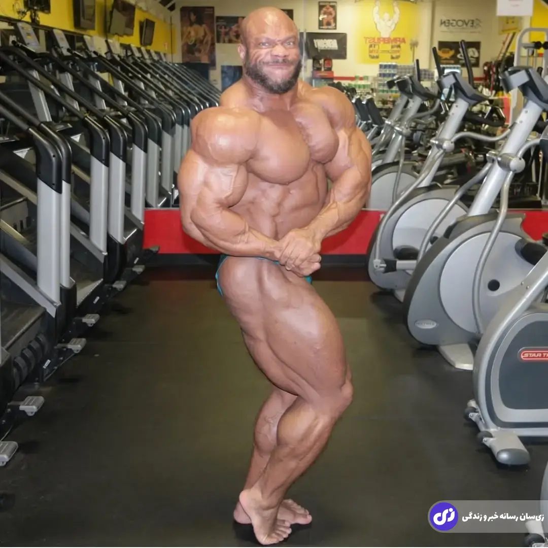 فیل هیث؛ پادشاه عضلات گِرد و مشهور به «سلطان تقارن» با بهترین بازوهای تاریخ بدنسازی که هفت بار پیاپی قهرمان مستر المپیا شد فیل هیث