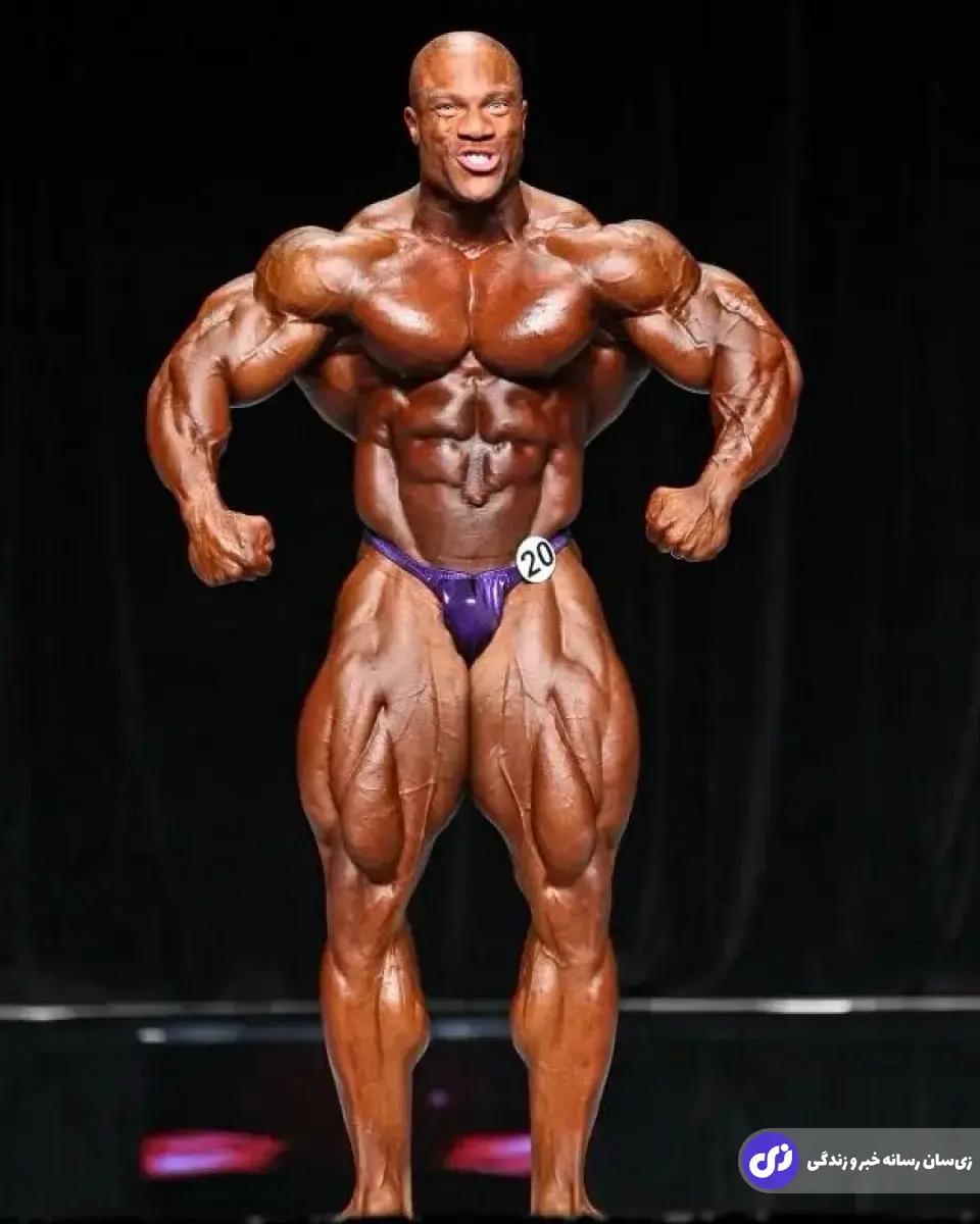 فیل هیث؛ پادشاه عضلات گِرد و مشهور به «سلطان تقارن» با بهترین بازوهای تاریخ بدنسازی که هفت بار پیاپی قهرمان مستر المپیا شد فیل هیث