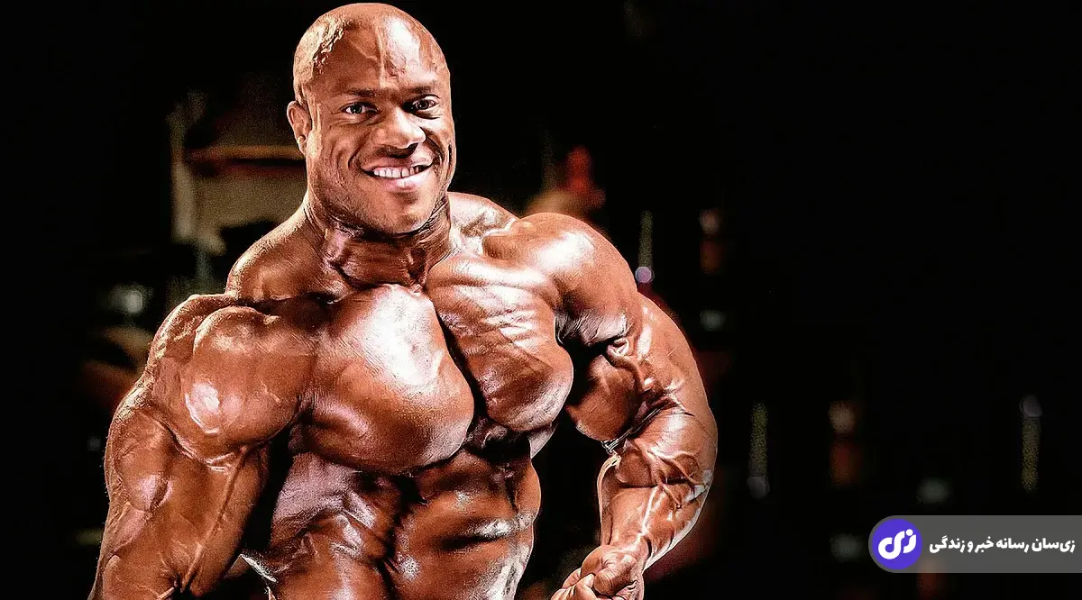 فیل هیث؛ پادشاه عضلات گِرد و مشهور به «سلطان تقارن» با بهترین بازوهای تاریخ بدنسازی که هفت بار پیاپی قهرمان مستر المپیا شد فیل هیث