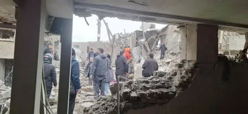 تصاویری از انفجار در شهران، باغ فیض و اشرفی اصفهانی