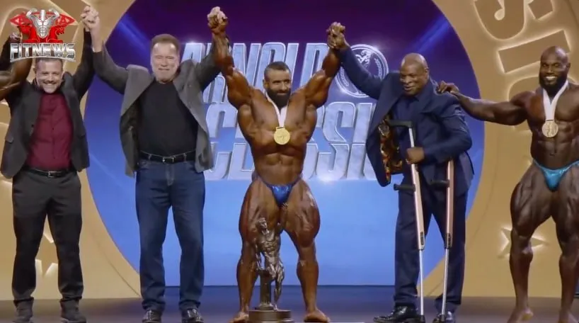 هادی چوپان جایزه‌اش را از دست آرنولد شوارتزنگر خواهد گرفت!