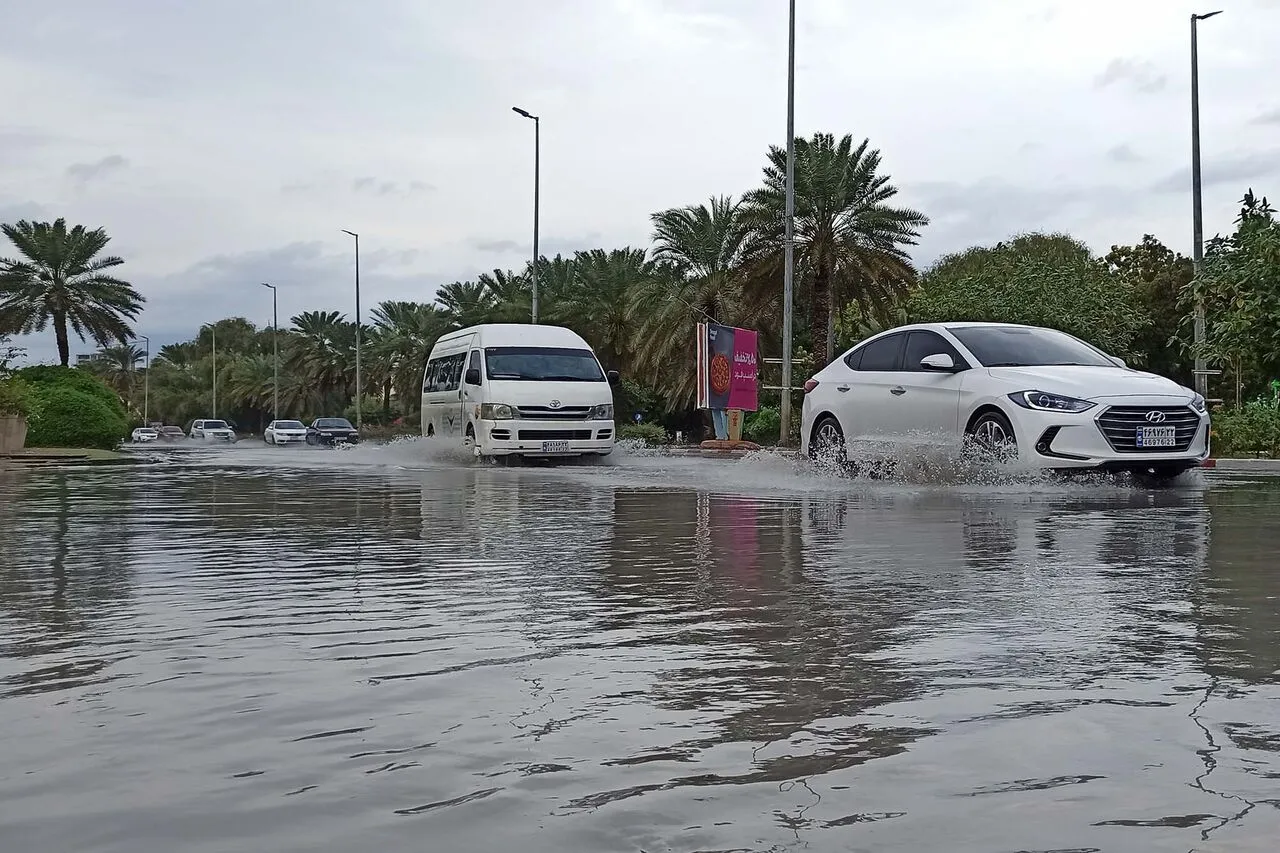 (ویدئو) طوفان نوح در جزیره کیش!