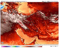 عکس | موج عظیمی از یک هوای گرم فرا نرمال در راه کشور است!