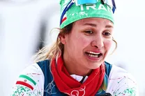 تصاویر | سمانه بیرامی باهر نماینده ایران در آغوش جسی دیگینز دختر اسکی‌باز آمریکایی