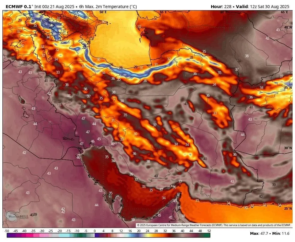 زمان خنک‌شدن هوای کشور اعلام شد