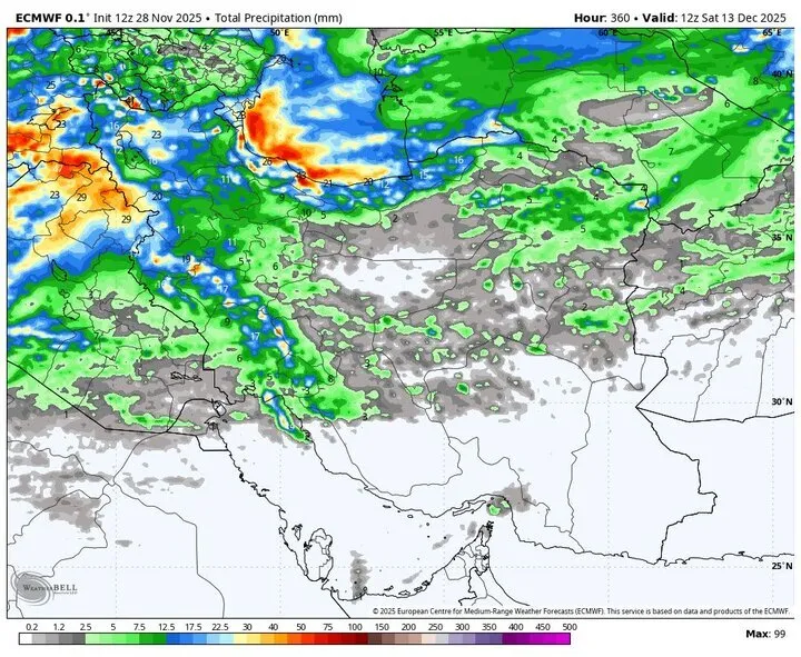 بارش‌های جدید برف و باران در راه است؛ آلودگی شدید تا کی در تهران ادامه دارد؟