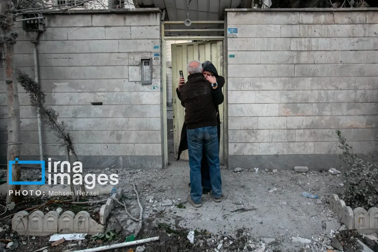 حمله موشکی به منطقه مسکونی در تهران