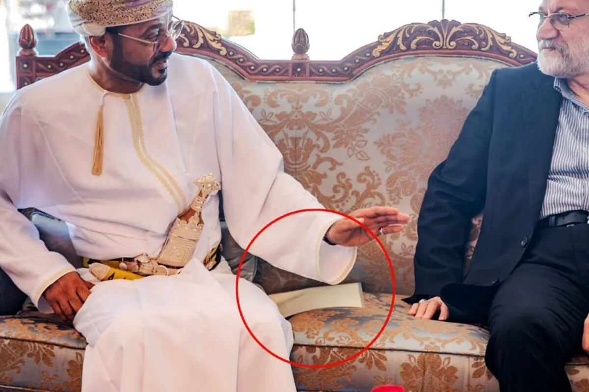 عکس خبرساز؛ عمان به ایران نامه داد یا لاریجانی پیامی به آمریکایی‌ها توسط عمانی فرستاد؟