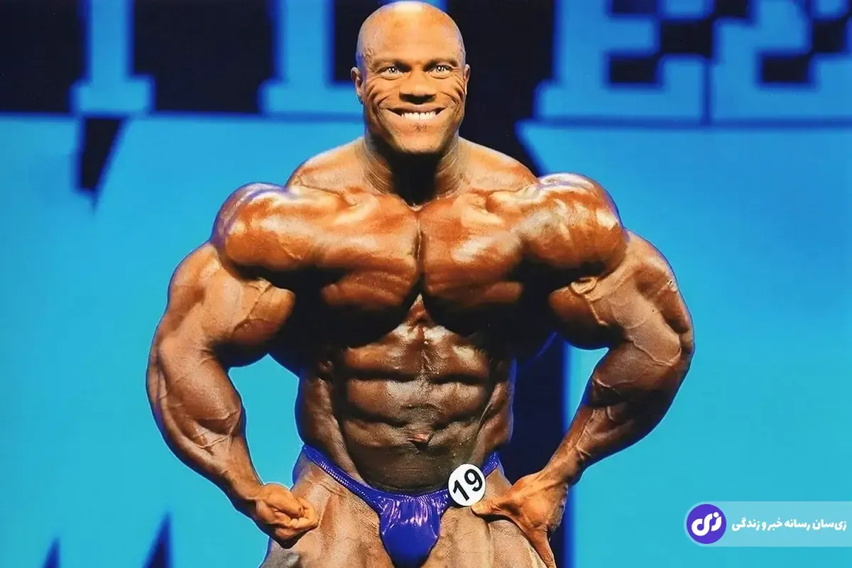 فیل هیث؛ پادشاه عضلات گِرد و مشهور به «سلطان تقارن» با بهترین بازو‌های تاریخ بدنسازی که ۷ بار پیاپی قهرمان مستر المپیا شد