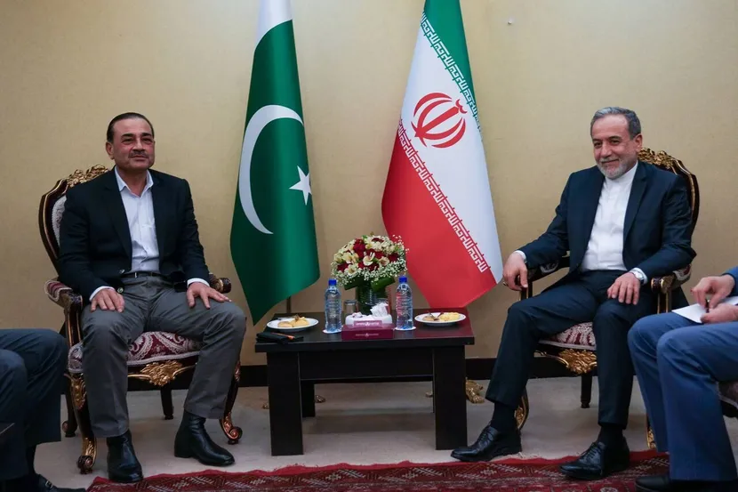 عاصم منیر فرمانده ارتش پاکستان در تهران با عباس عراقچی دیدار و گفتگو کرد