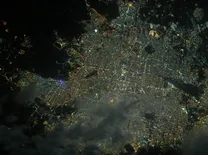 تصویر خیره‌کننده از تهران توسط فضانورد روسی