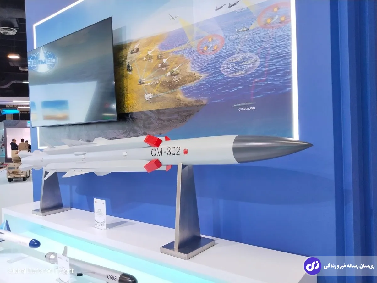 موشک ضد کشتی مافوق صوت CM – 302