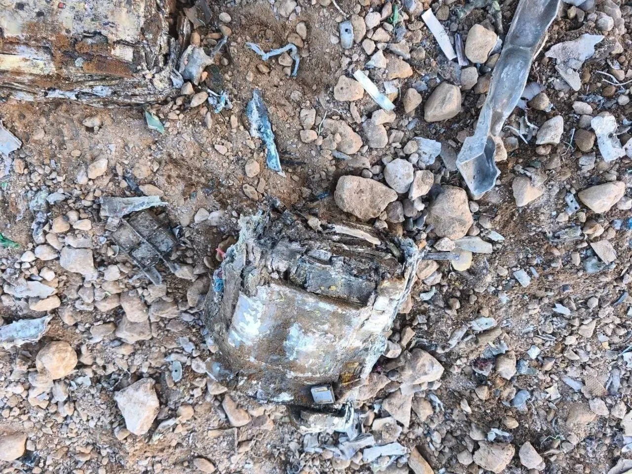 سقوط جنگنده آمریکایی در آسمان مرکزی ایران