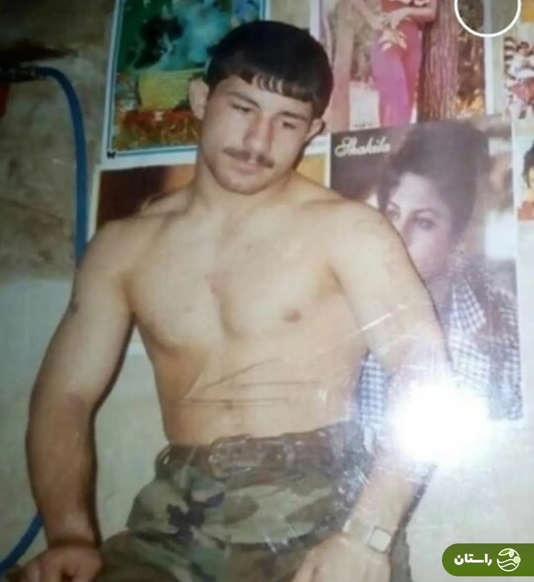 عکسی از نوجوانی «هانی کرده» که تازه عشق لاتی شده بود و ریش و خالکوبی نداشت!