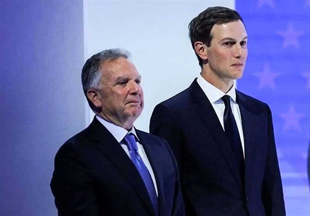 قابی از ویتکاف و داماد ترامپ در جریان مذاکره امروز