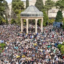 تصویری شوکه‌کننده از حافظیه شیراز!