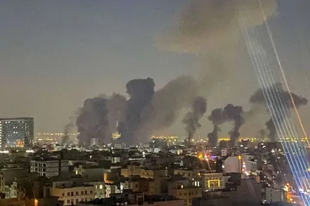 گزارش زنده از هفتمین روز جنگ/ حملات سنگین به تهران و شیراز