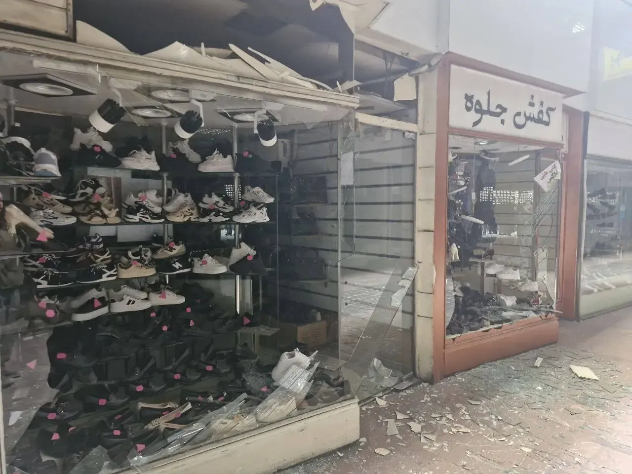 حمله به خیابان های تهران