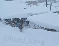 عکسی از حجم باورنکردنی برف در دیواندره